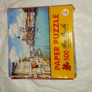 500 peice paper puzzle
